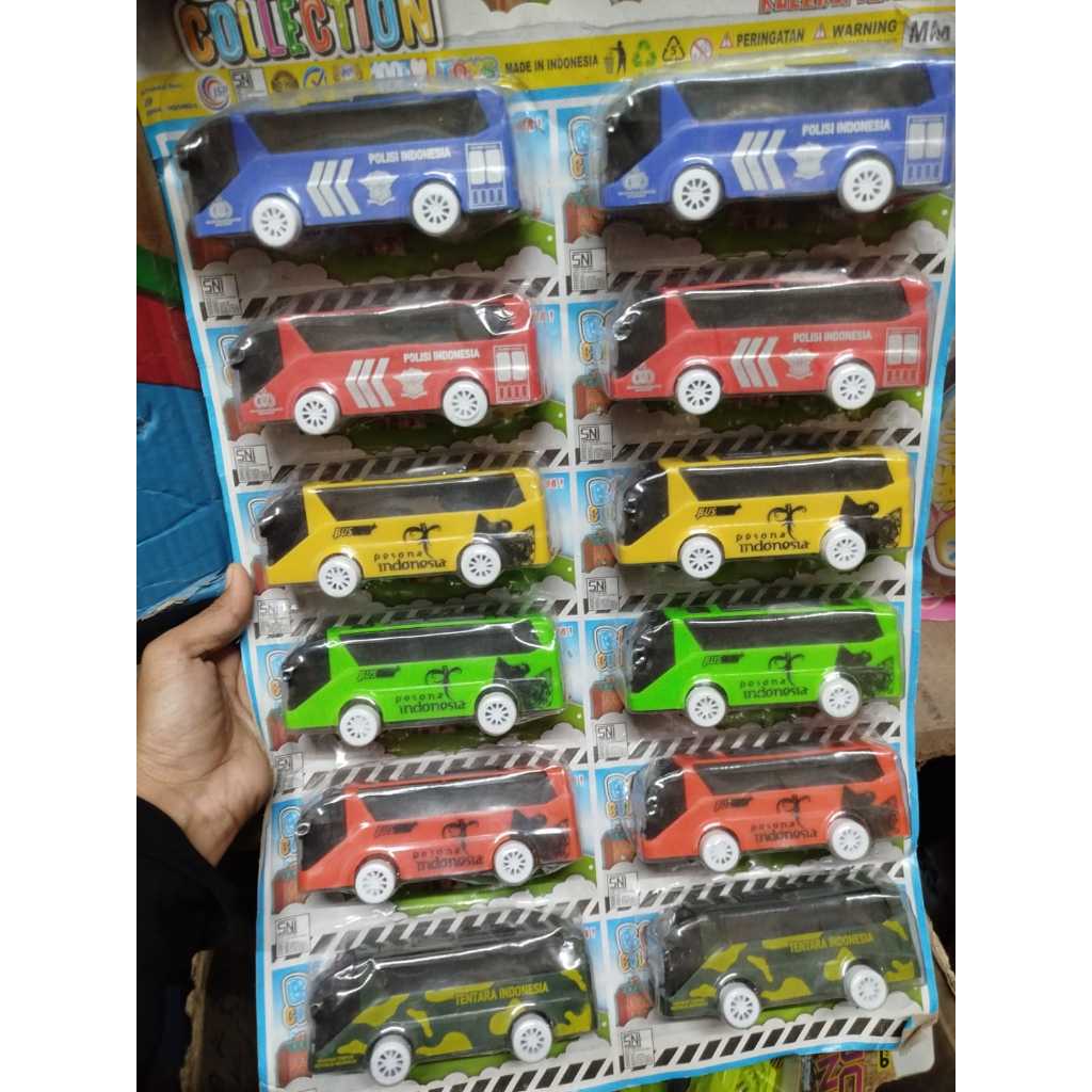Mainan Anak Mobil Mini Bus Kota - Bus Mainan Anak Mobil  Murah