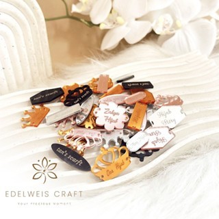 LABEL AKRILIK / LABEL HIJAB BRANDING / CUSTOM LABEL / LABEL HIJAB