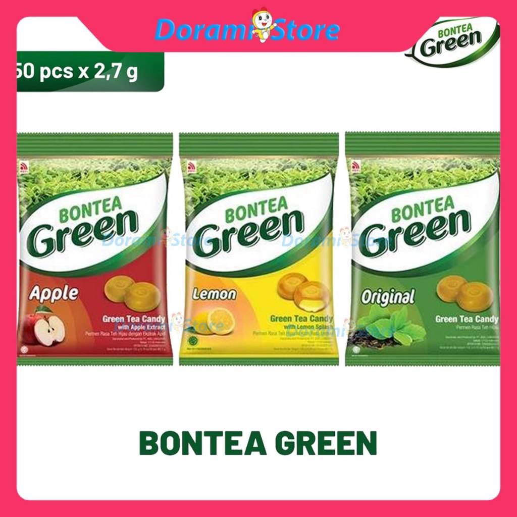 

Bontea Green Candy 135gr Isi 50pcs / Permen Teh Hijau