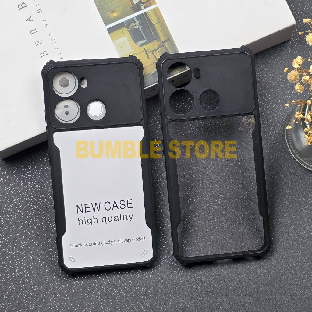 Case Itel P40 Itel P55 NFC Case Fusion Armor Shockproof Transparan Premium Casing Itel P40 Itel P55 