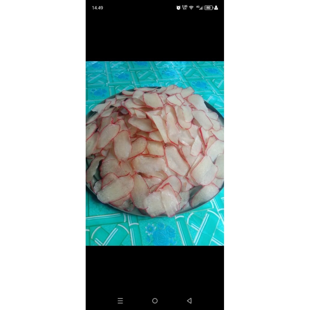 

kerupuk nasi dan kerupuk bawang putih