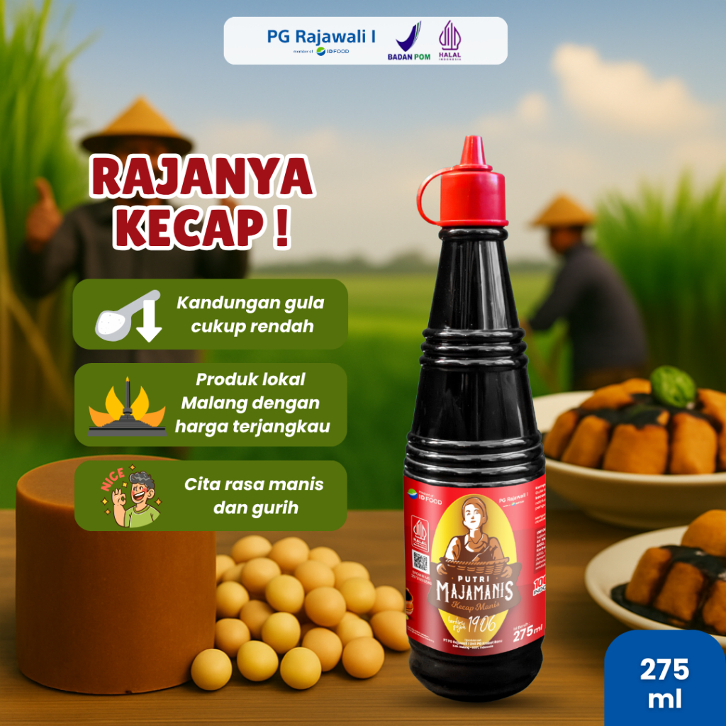 

Kecap Manis Putri Majamanis 275 ml