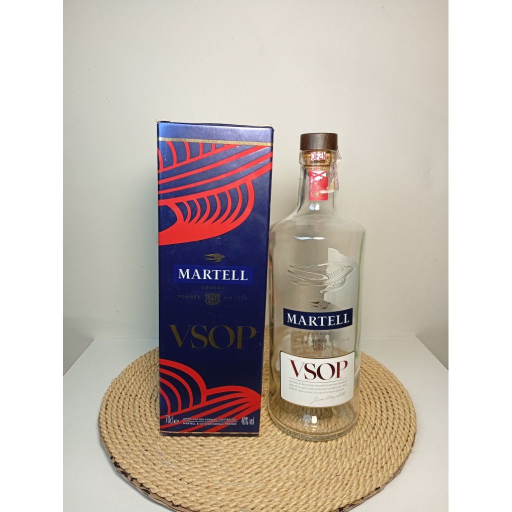 Botol+Box Pajangan Hiasan Dekorasi Martell VSOP