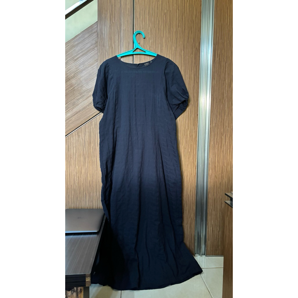 preloved dress uniqlo x hana tajima