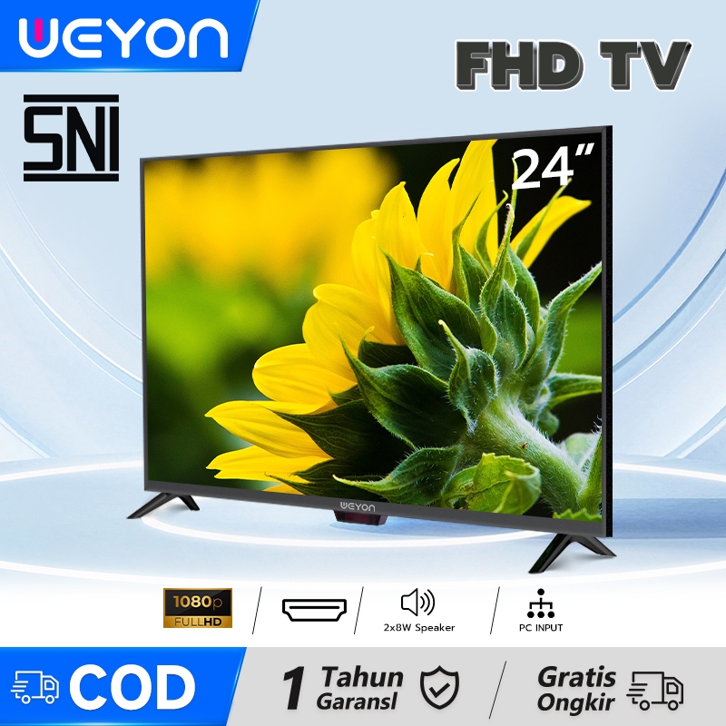 WEYON TV LED 25 inch TV Digital FULL HD 20/24 Inch Digital TV Televisi WEYON TV LED MURAH GARANSI Te