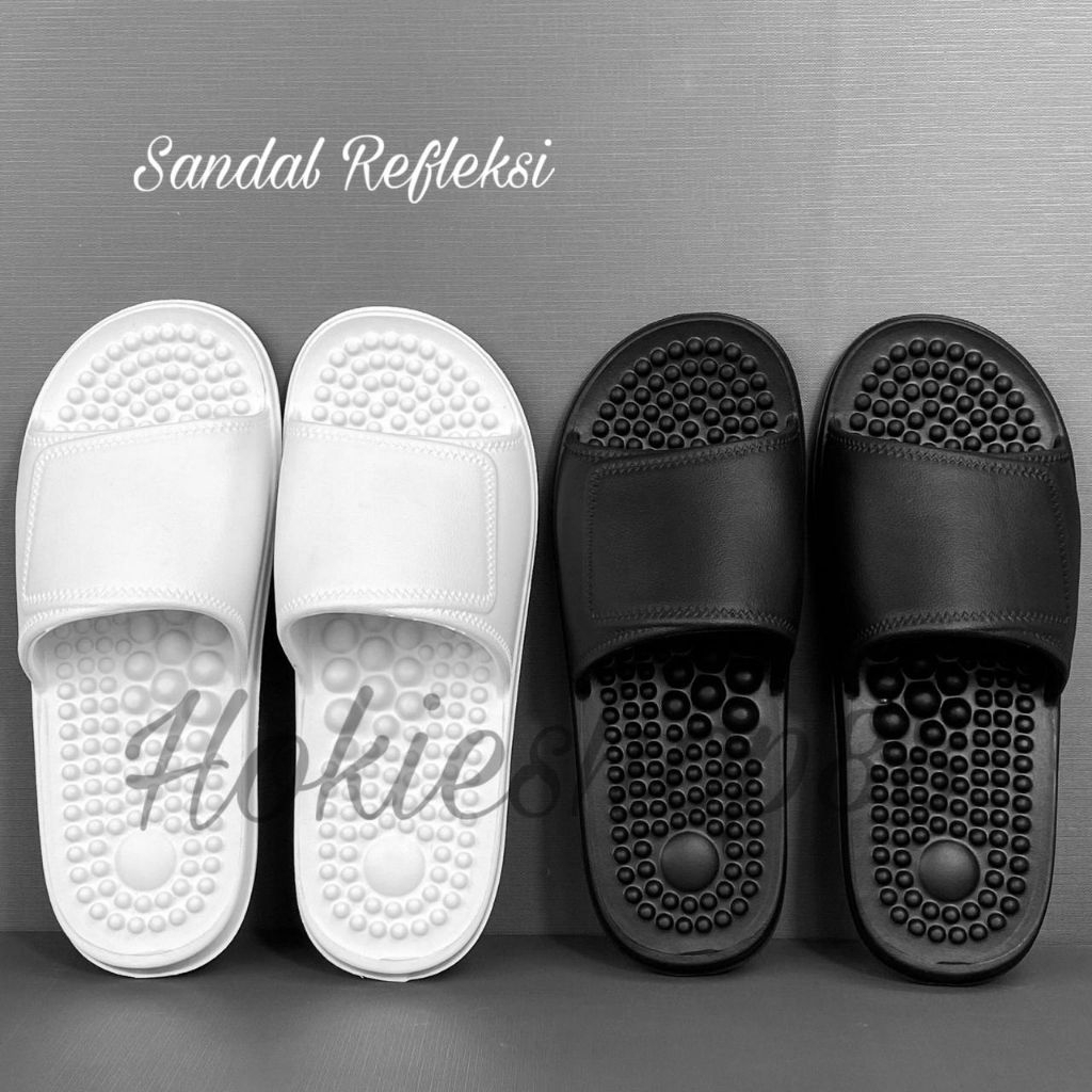 Sandal Wanita Sandal Rumah Sandal Pijat Refleksi Ringan Empuk