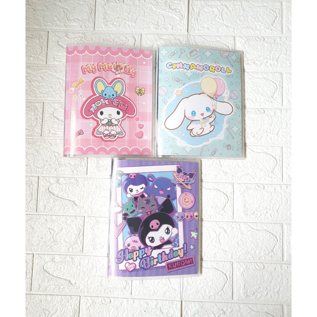 

Map Binder Fancy Slip Gambar Karakter Ukuran A5 Ring Besi 20 Lubang