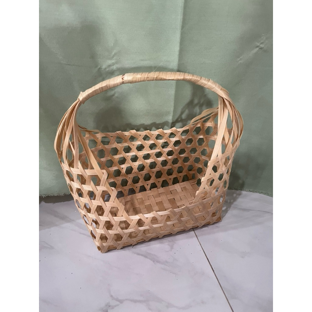 tas bambu parcel