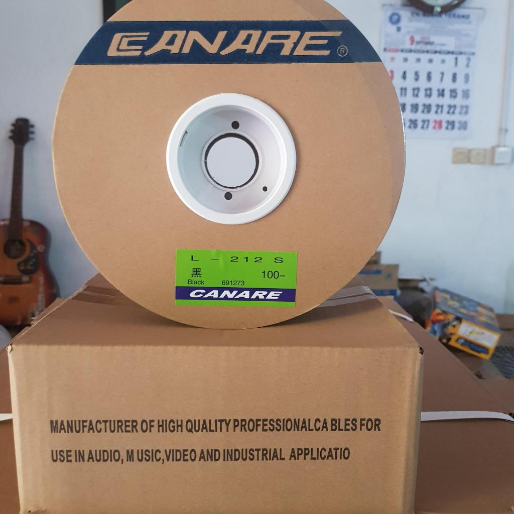 Kabel Canare L212S Per Meter / Kabel Mic Stereo Canare LT-212S / Kabel Mic Canare L2T-2S L2T2S