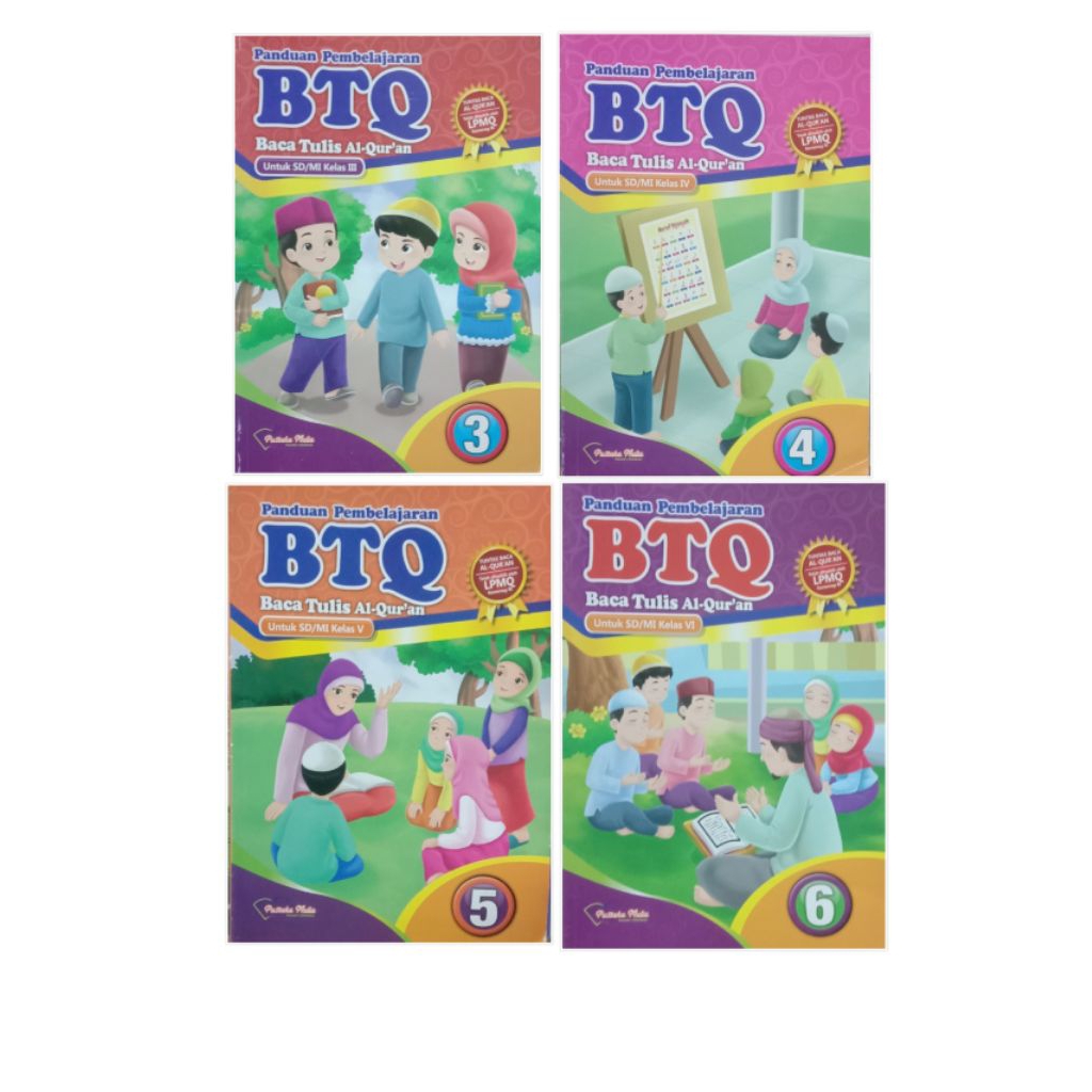 BTQ BACA TULIS AL-QUR'AN SD/MI KELAS 3.4.5.6