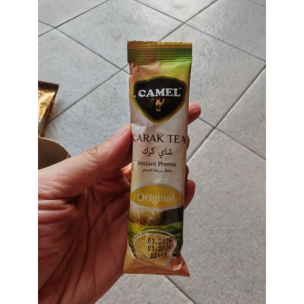 

camel karak tea sachet