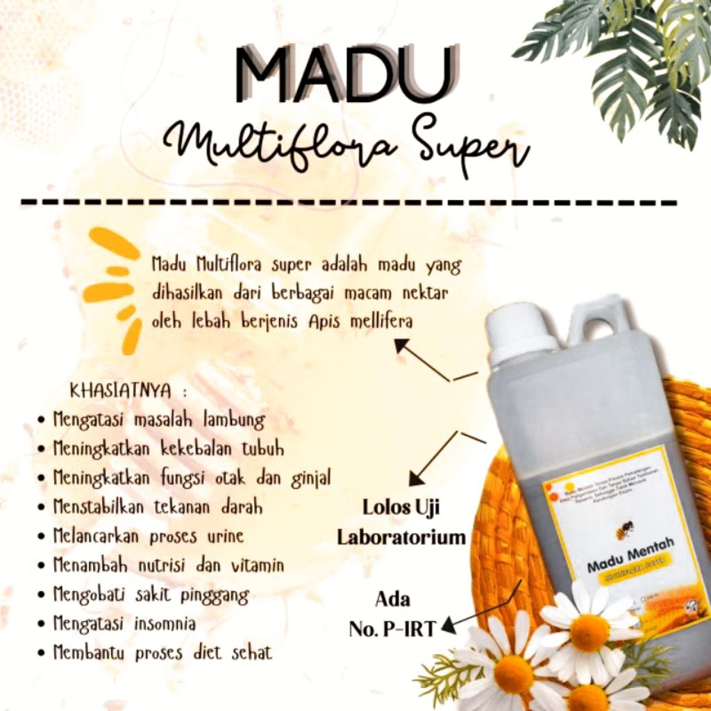 

MADU MULTIFLORA SUPER 1kg