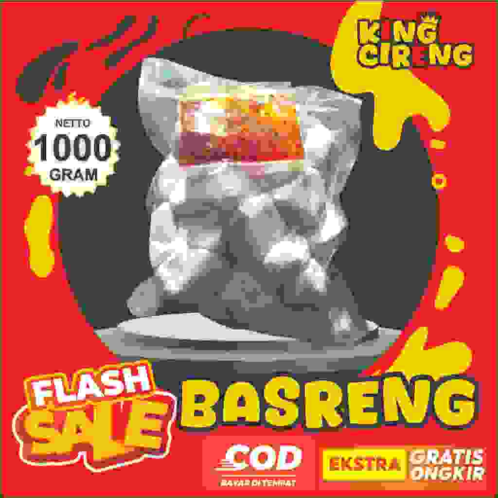 [1 Kg] BASRENG mentah 1 kg siap goreng murah