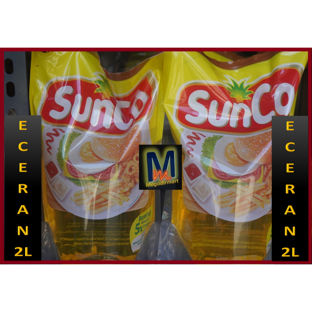 Sunco Minyak Goreng 1 Dus Isi 6 x 2Liter