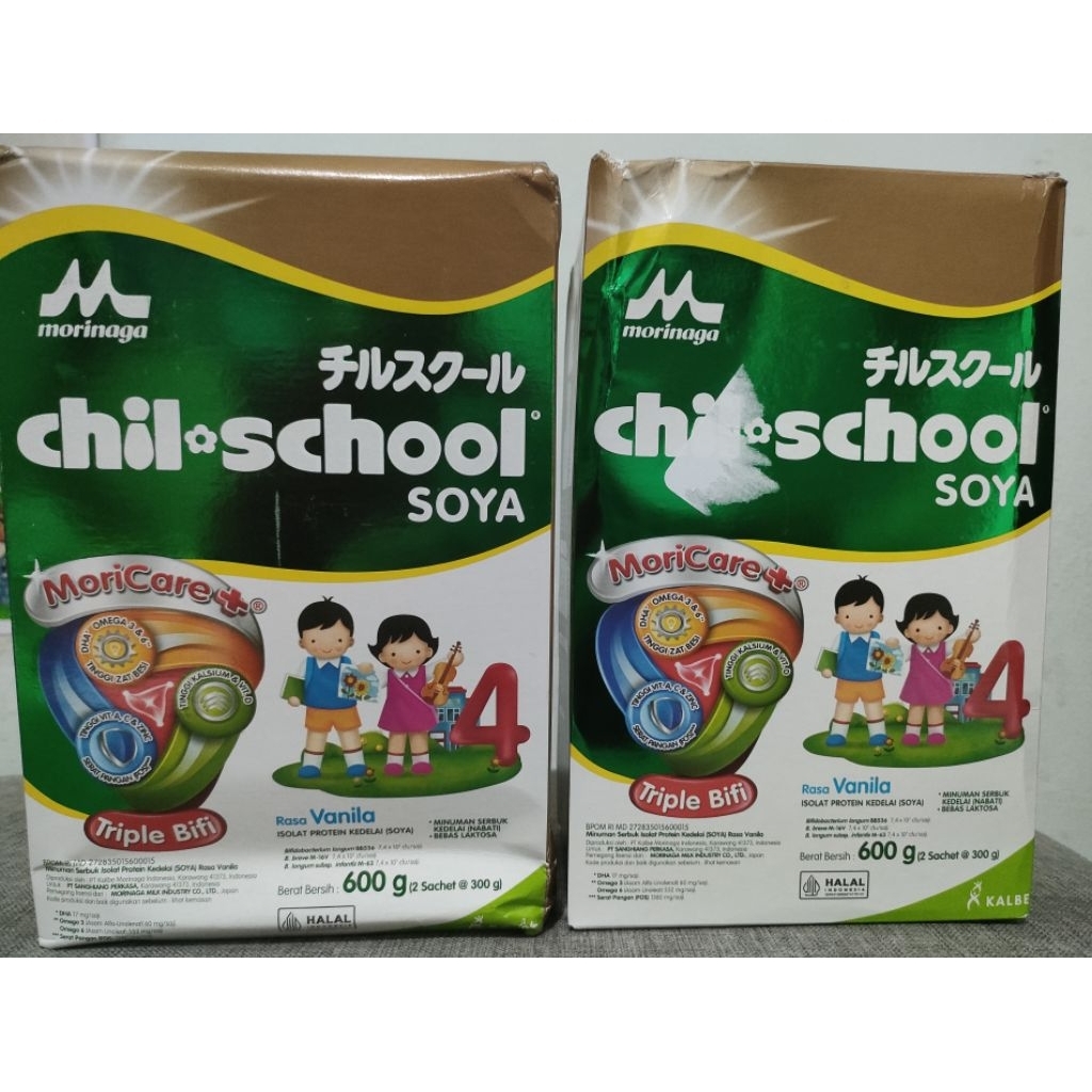 

Chil School Susu Soya Morinaga Rasa Vanila 600 gram Susu Alergi Susu Sapi