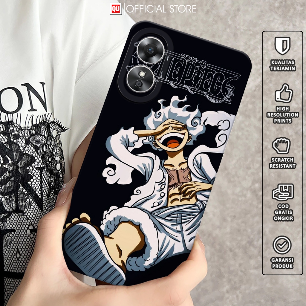 [ LUFFY ] Softcase Premium For OPPO A17 - Casing Hp For OPPO A17 - Silikon Hp - Case Hp - Kesing Hp 