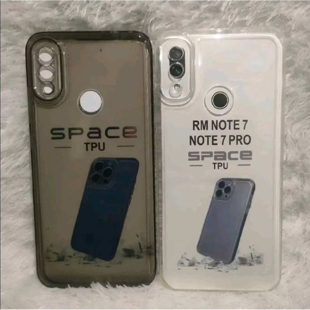 Soft Case Space Tpu Original Xiaomi Redmi Note 7 Redmi Note 7 Pro Redmi Note 7s Silikon Casing Clear