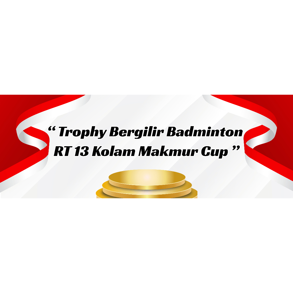 

STICKER TROPHY PIALA