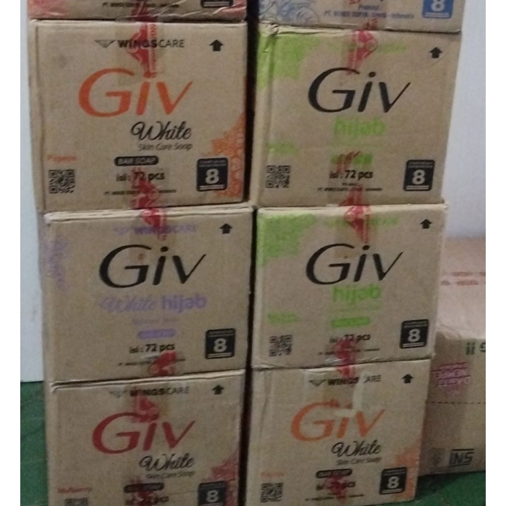 SABUN GIV 1 karton isi 72 pcs