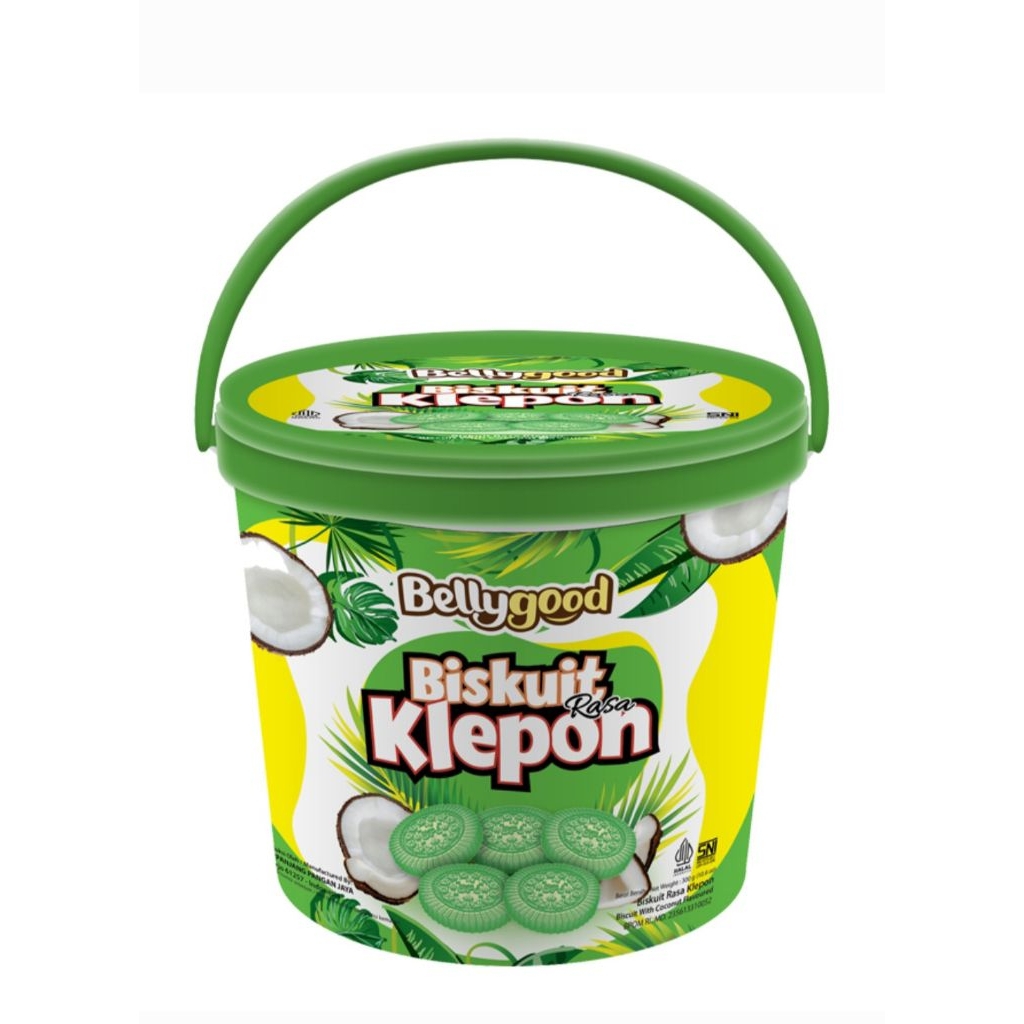 

jajan hajatan bellygood biskuit timba rasa klepon biskuit lebaran parcel 1 dus isi 6 timba