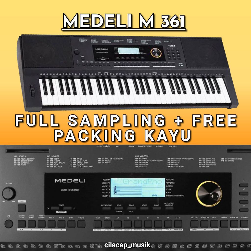 KEYBOARD MEDELI M361 KEYBOARD MEDELI M 361