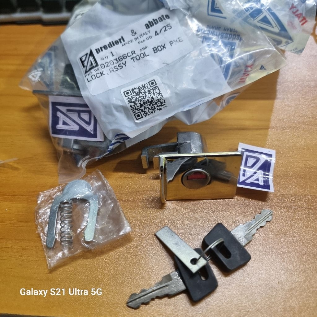 kunci box laci vespa excel merk PA