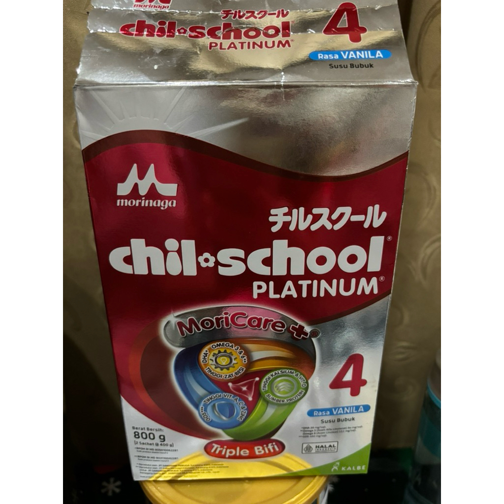 

CHILSCHOOL PLATINUM VANILA 400 GR - JUAL CEPET EXP DEC26