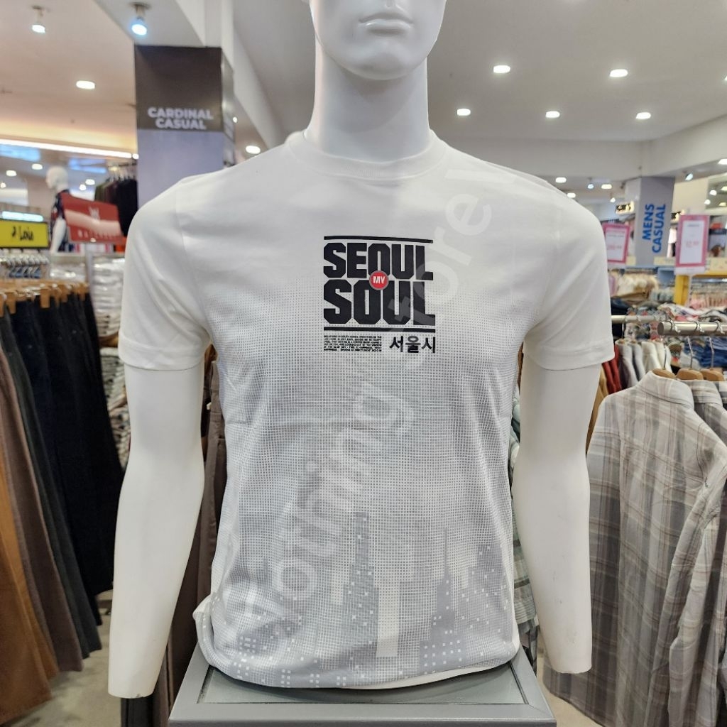 SHARKS ORIGINAL kaos pria lengan pendek putih SGB1R0848