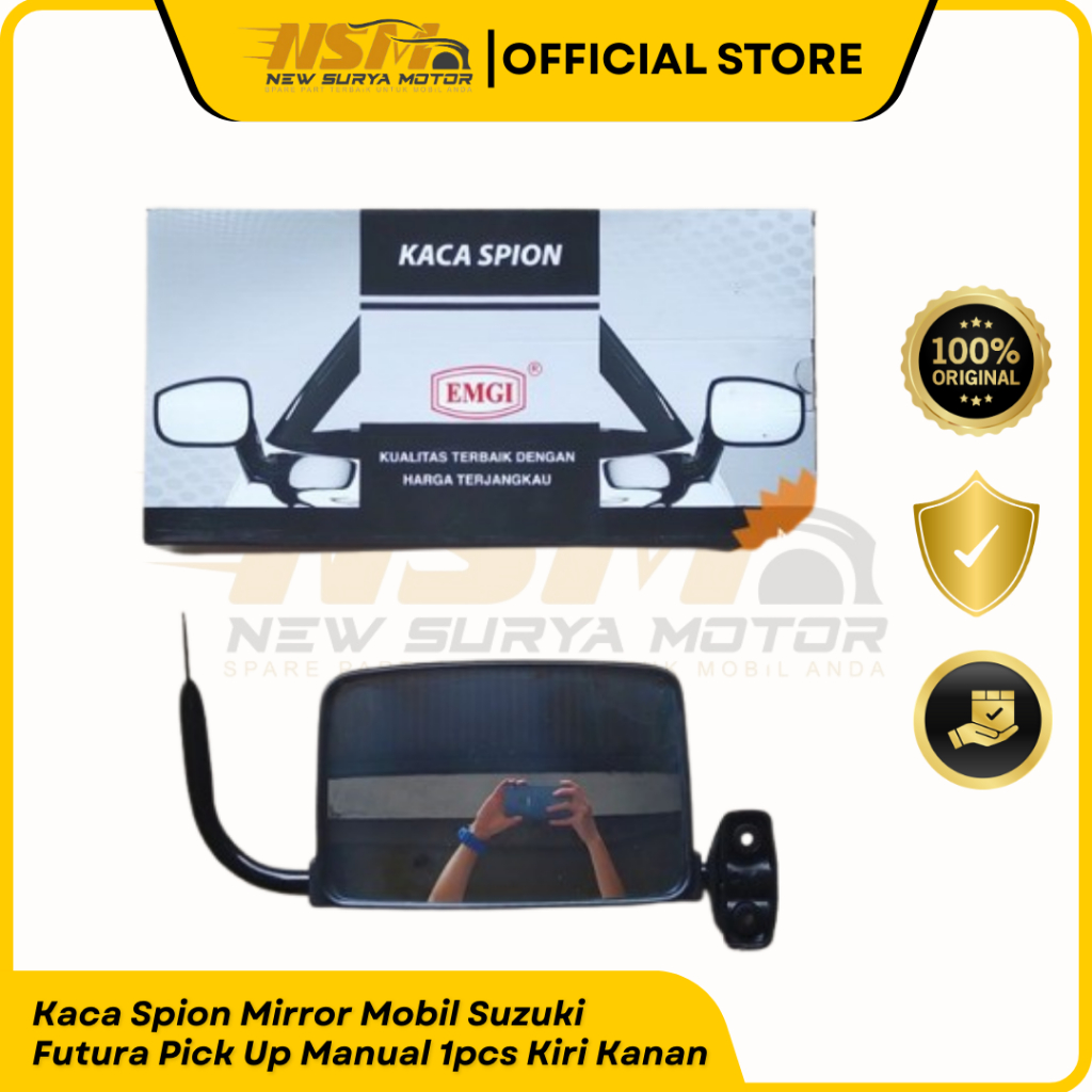 Kaca Spion Mirror Mobil Suzuki Futura Pick Up Manual 1pcs Emgi Kiri Kanan