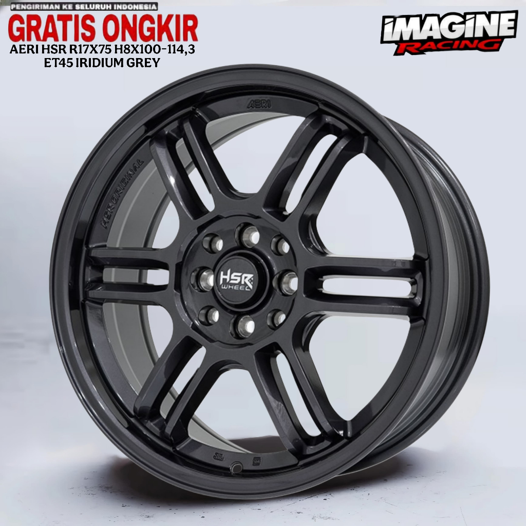 VELG R17 MODEL RPF1 HSR AERI COCOK UNTUK JAZZ MOBILIO VIOS AVANZA XENIA LIVINA DLL