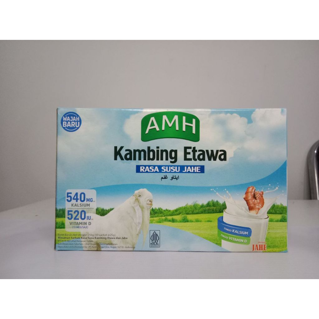 

Susu Kambing etawa Bubuk rasa Jahe AMH