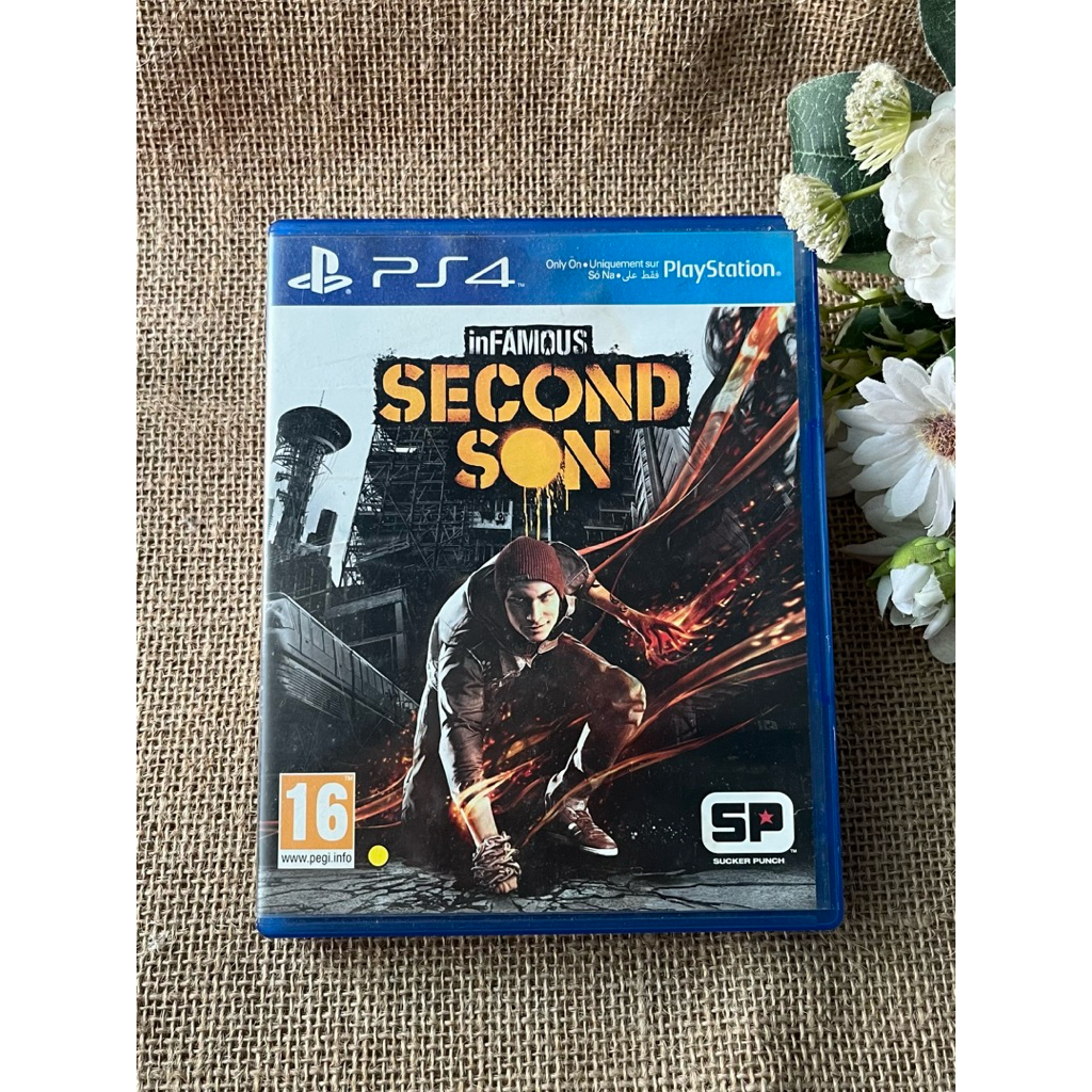 Kaset BD PS4 Infamous Second Son - Second / Bekas