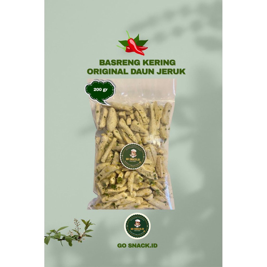 

BASRENG KERING ORIGINAL DAUN JERUK 200gr, 500gr, 1KG