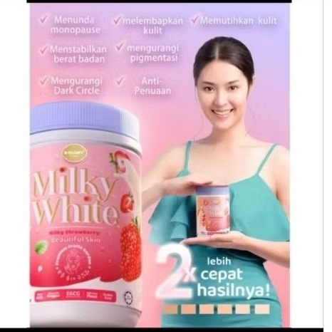 

milky white 100% original