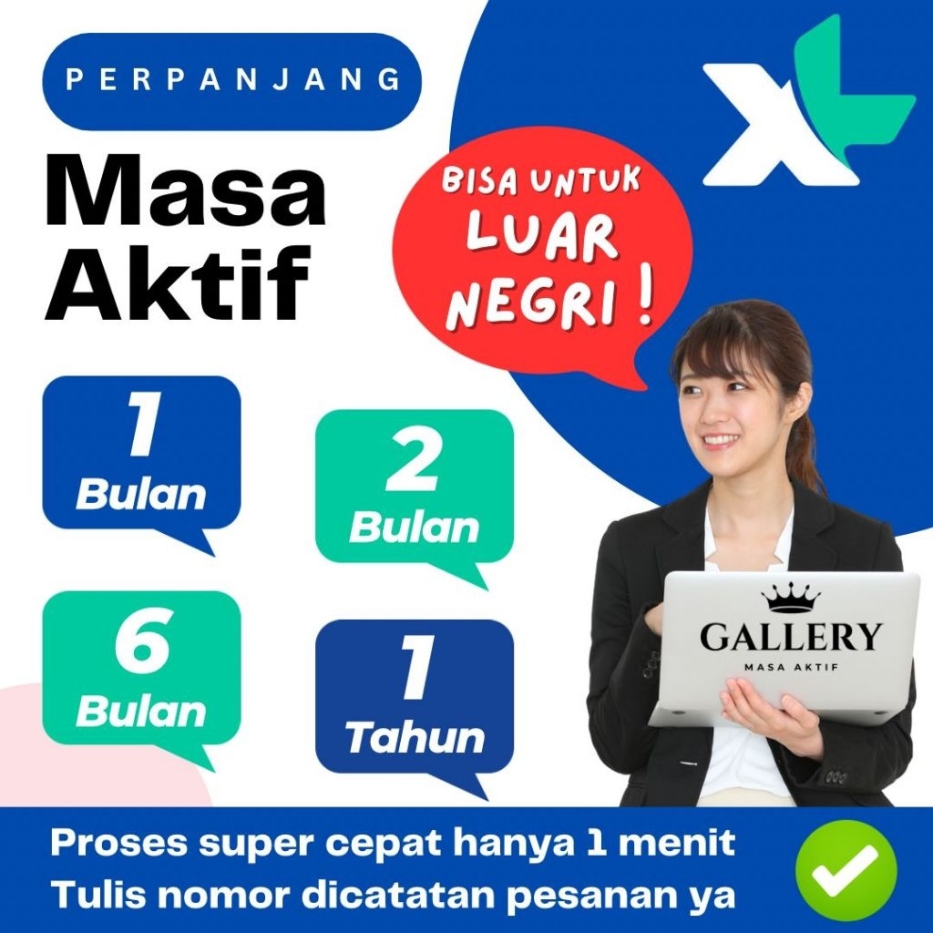MASA AKTIF XL 1TAHUN