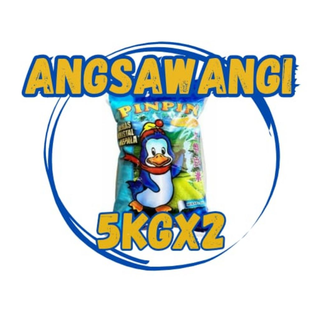 

[Instan~Kargo] Beras Mutu Premium 5kg Pinpin, RB, Idm