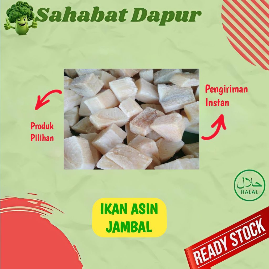 

Ikan Asin Jambal - Sayuran Segar Palembang