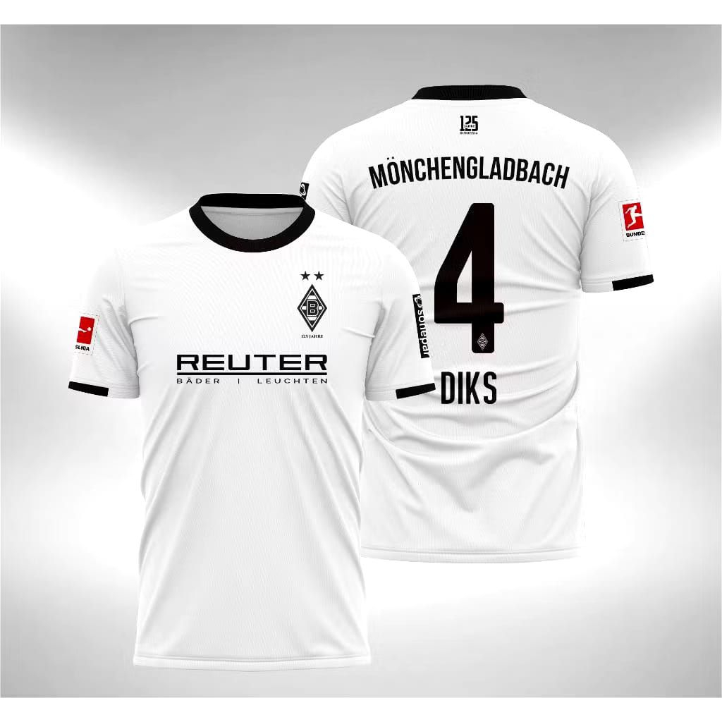 JERSEY MONCHENGLADBACH 25/26 HOME SPESIAL EDITION DIKS GRATIS NAMA DAN NOMOR PUNGGUNG