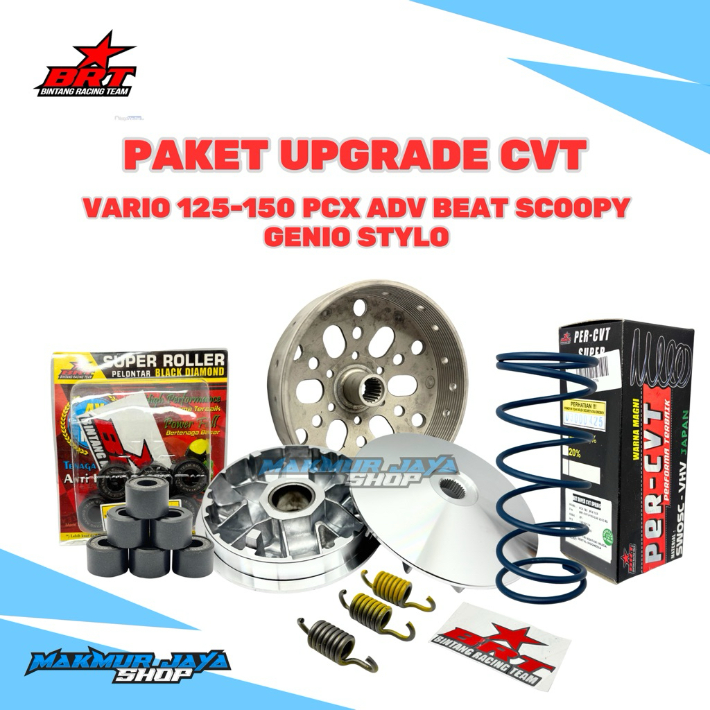 PAKET UPGRADE CVT BRT V1 VARIO 125-150 VARIO 125 KZR VARIO 125-150 LED