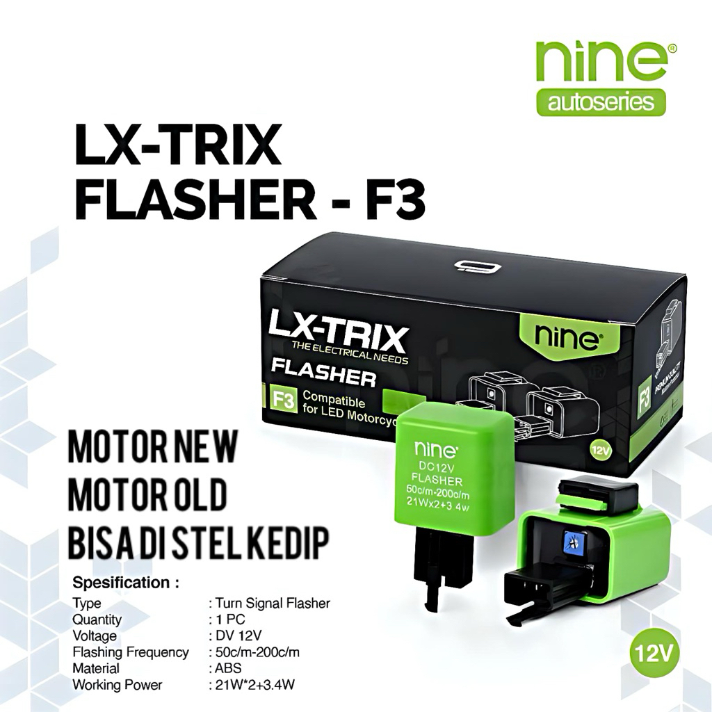 Flasher Untuk Atur Flaser Kedipan Sein Motor Vario 150 Aerox New Lexi New