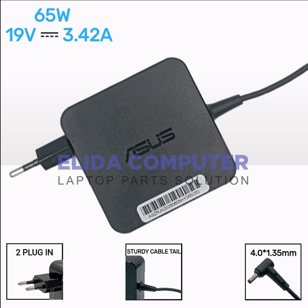 Adaptor Charger Asus VivobBook 15 A516 A516E A516J A516JP A516JAO A516EP0 A516EP0-VIPS551 19V 3.42A
