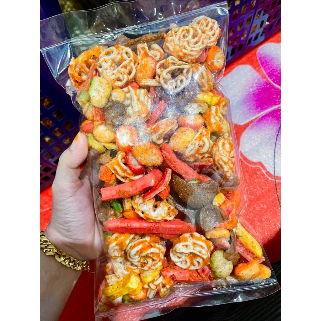 

NEW 100GR KERUPUK VIRAL SEBLAK CAMPUR AROMA PEDAS DAUN JERUK