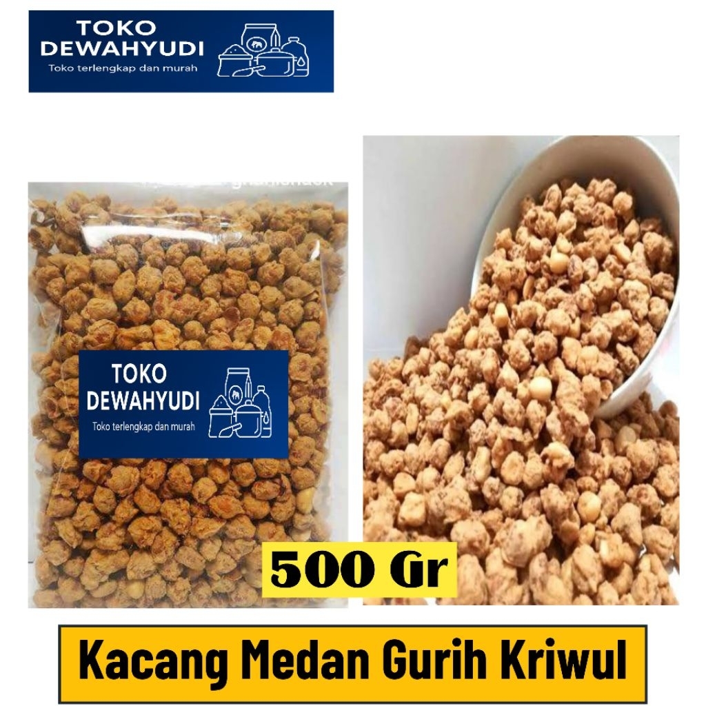 

| kacang medan Gurih l kemasan 500Gr