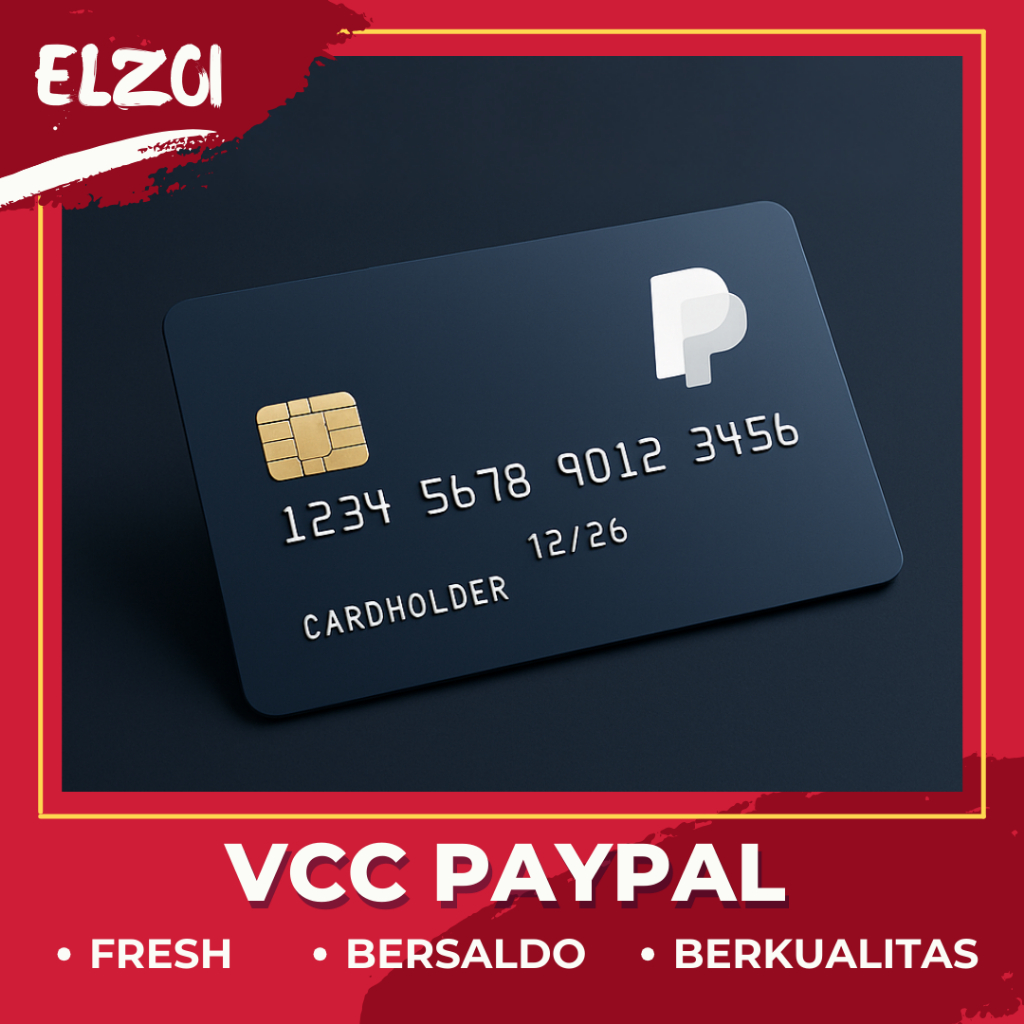 VCC untuk Verifikasi Paypal