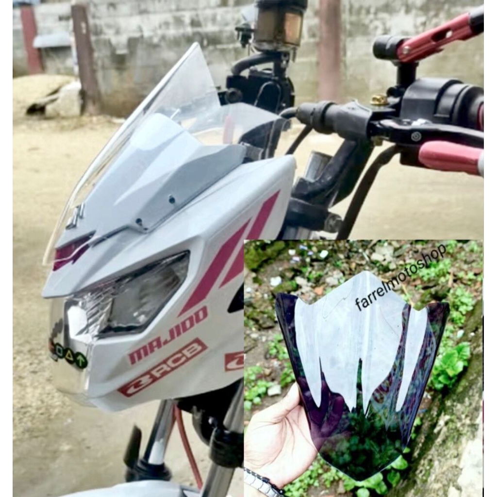 VISOR WINDSHIELD JENONG SATRIA FU FI SATRIA FU INJEKSI