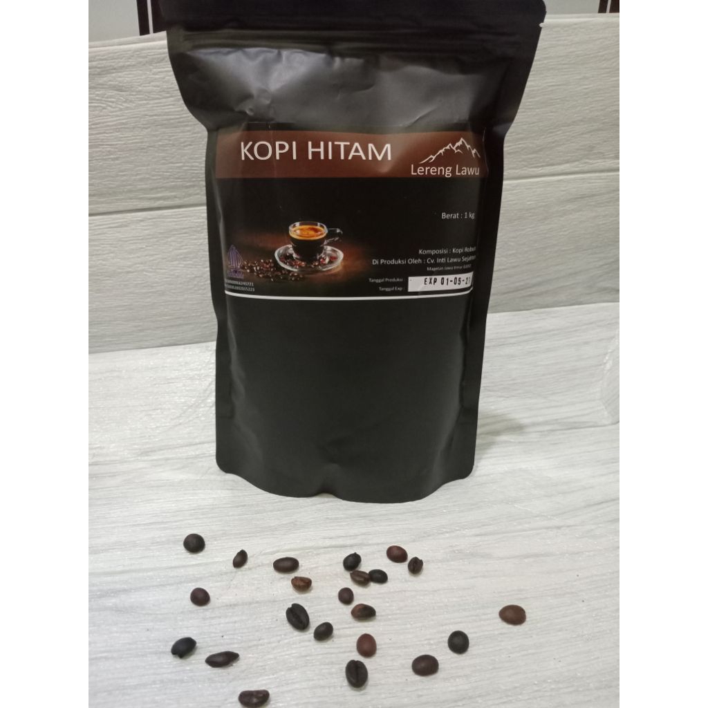 

Kopi Hitam Lereng Lawu kemasan 1kg