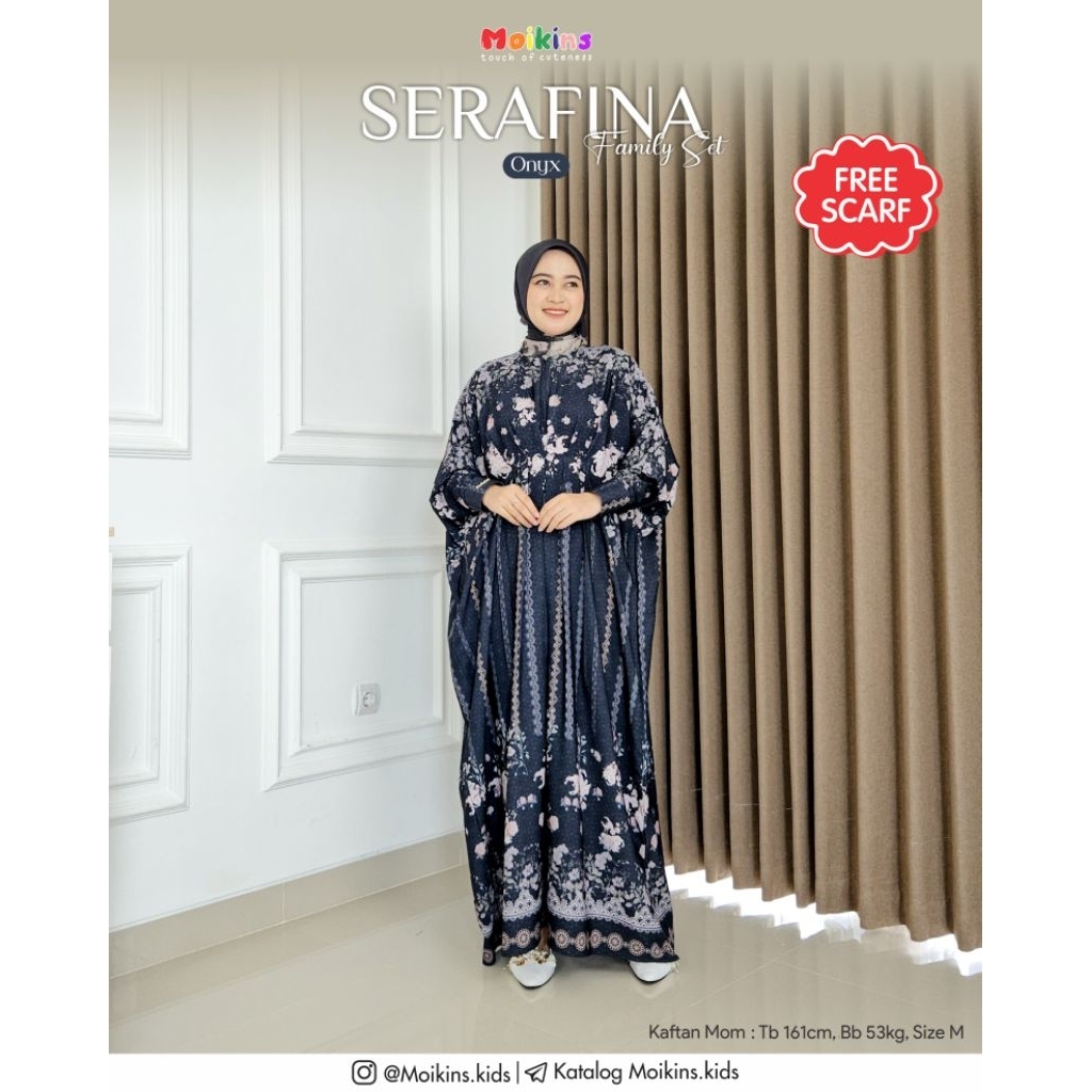 SERAFINA MOM (Dress & Kaftan) free scarf