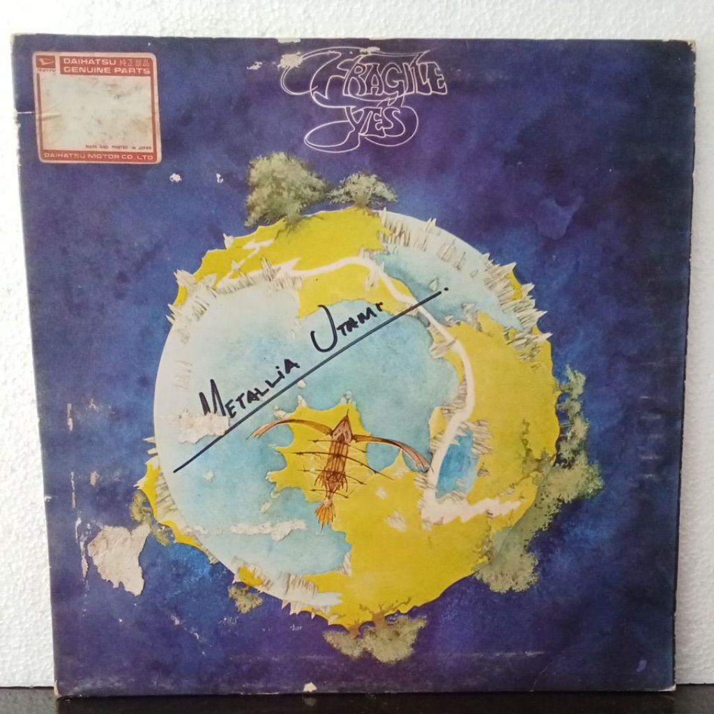 Vinyl Piringan Hitam 12 inch Fragile - Yes-Roundabout