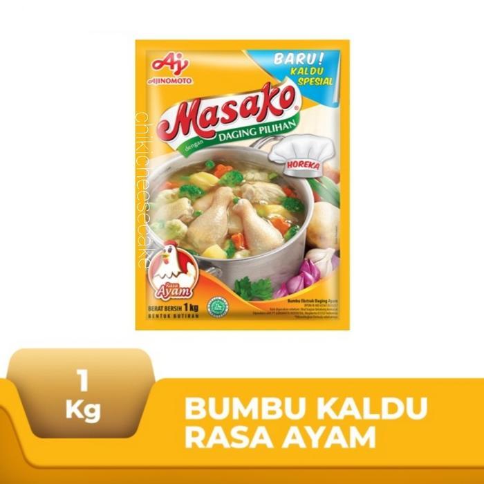 

Masako Rasa Ayam 1 Kg / Bumbu kaldu penyedap rasa