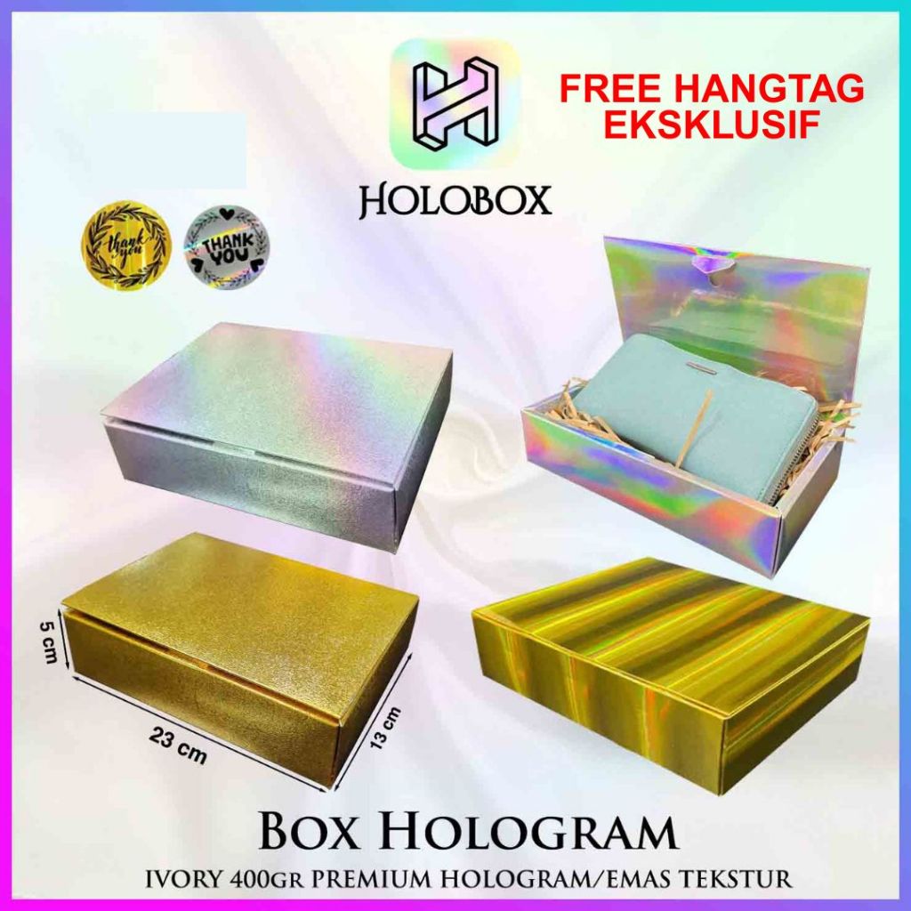 

Kotak Souvenir / Box Hadiah Hologram / Kotak Kado Souvenir / Dus Packaging Hologram |C7
